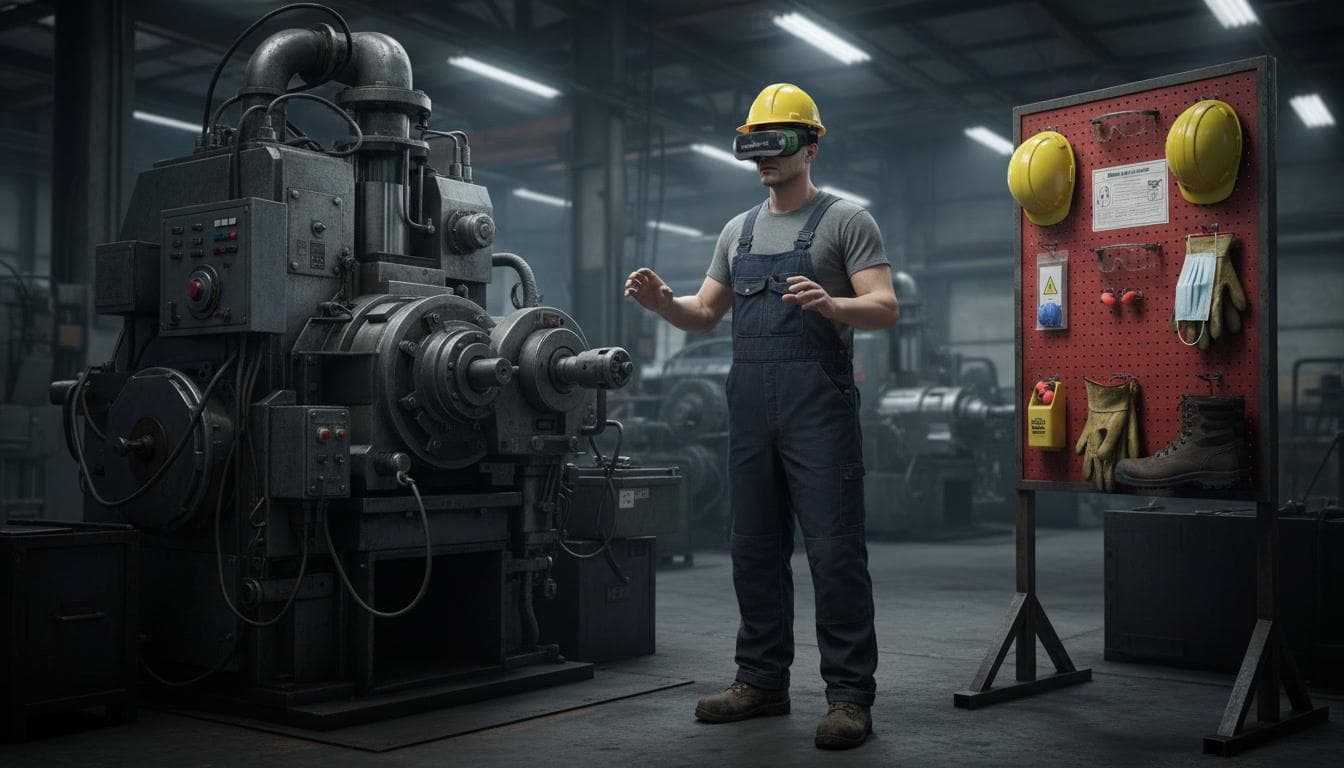 Industrial use of VR