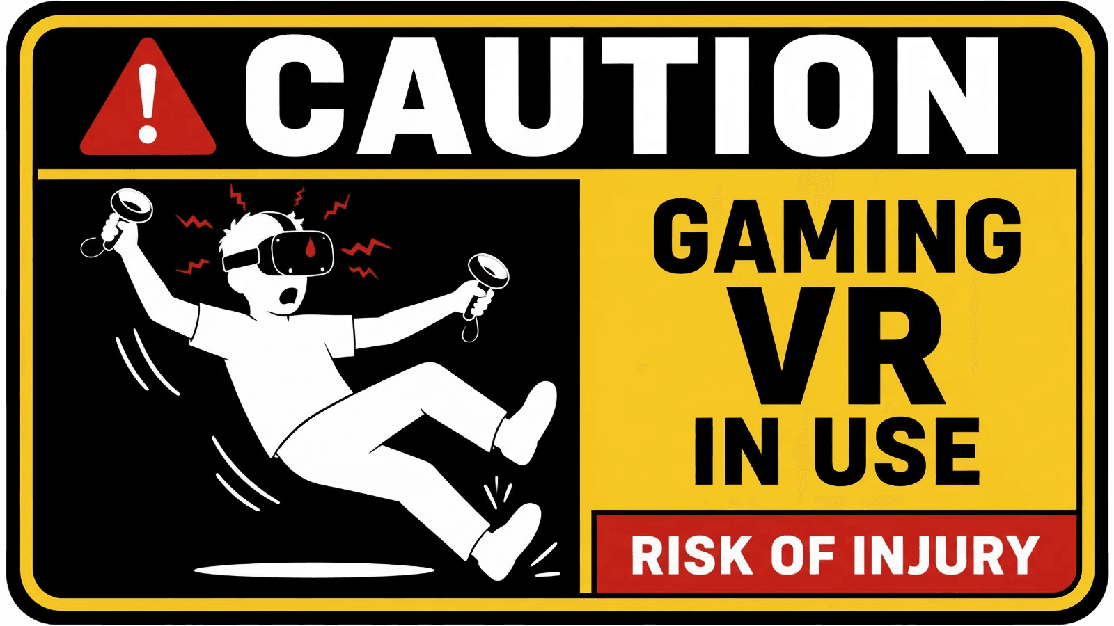 VR injury and property damage